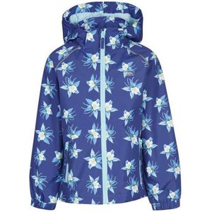Trespass Bloemenregenjas voor meisjes (Donkerblauw)