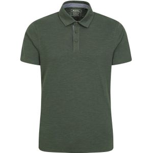 Mountain Warehouse Heren Hasst II Biologisch Poloshirt (Groen)