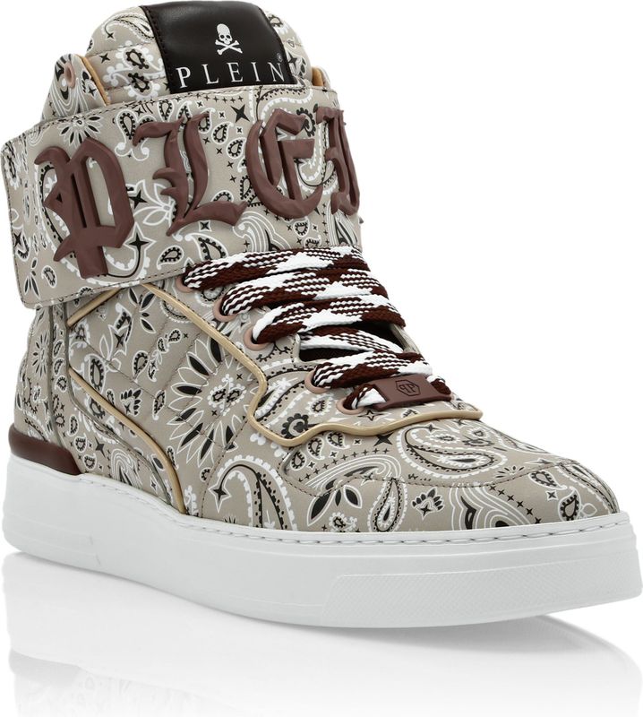 Philipp Plein - Thunder Hi-Top Sneakers - Beige - Unisex