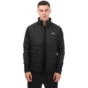 Under Armour Geïsoleerde gewatteerde hybride jas voor heren (Zwart)