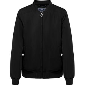 DreiMaster - Gewatteerd Blousonjack - Zwart - Dames