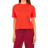 Calvin Klein - T-shirt - Rood - Korte Mouwen