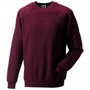Russell Heren Spotshield Raglan Sweatshirt (Bourgondië)