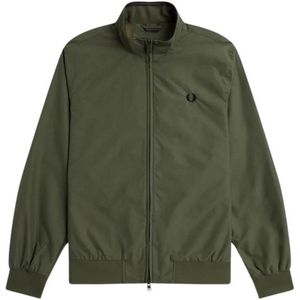 Fred Perry Unisex Volwassen Brentham Jas (Groen)