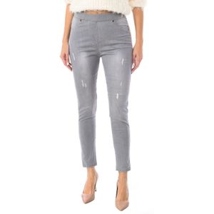 Dames legging D2011 stretch stof lange denim broek stijl