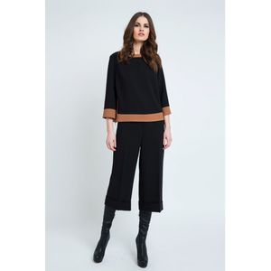 Zwarte Culottes met Omslag