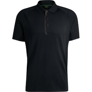 Boss Heren Paddy Tech Polo Shirt (Zwart)