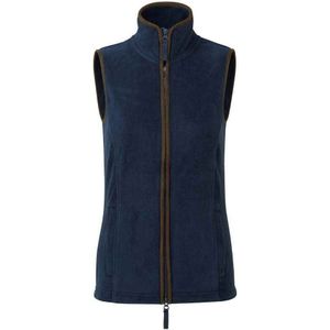 Premier Dames/dames Artisan Fleece Gilet (Marine / Bruin)
