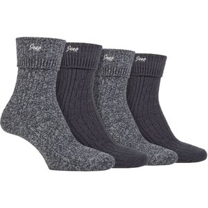 Dames 4-Pack Super Zachte Wandelsokken | Buitensokken voor Hiken