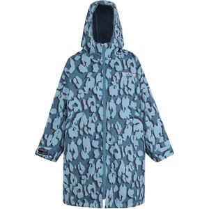 Dare 2B Waterdichte luipaardprint verkleedjas voor kinderen/kids (Stormblauw/Noordsblauw)