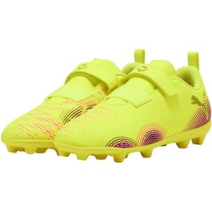 Puma Kinder/kinder Future 8 Play Stevige Grond Voetbalschoenen (Geel)
