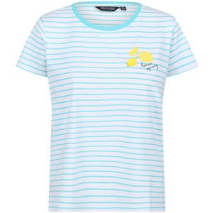 Regatta Dames/dames Odalis Stripe T-shirt (Zeegezicht) - Maat 40