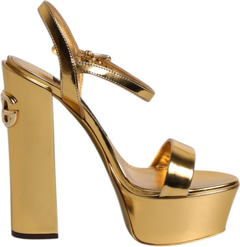 Platform Hak Enkelband Sandalen