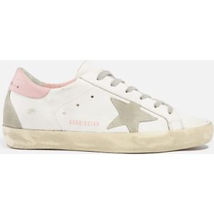 Damestrainers Golden Goose Superstar Leather in Wit