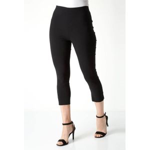 M&CO - Crop-stretchbroek - Zwart