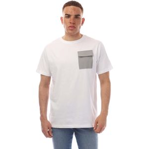 Duck and Cover Heren Limatar T-Shirt (Wit)