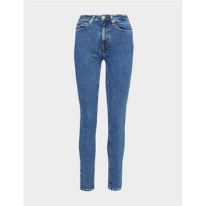 Women's Calvin Klein High Rise Skinny Jeans In Blue - Maat 24 (Taille)