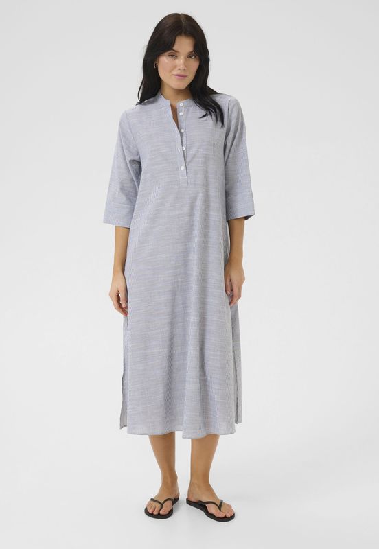 My Essential Wardrobe - Maxi Jurk - Donker Saffierblauw - Dames