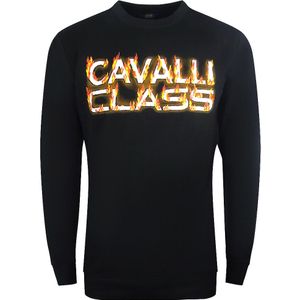Cavalli Class - Fire Logo - Sweatshirt - Zwart