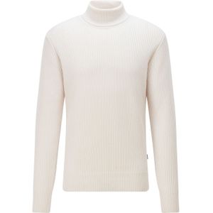 Boss - Ullo - Sweater - Crème - Merinowol - Lange Mouwen