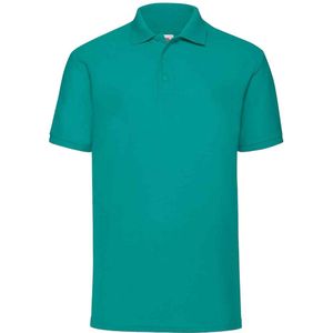 Fruit of the Loom Heren 65/35 Poloshirt (Smaragd)