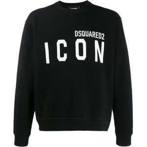 DSquared2 Icon-sweatshirt voor heren in zwart