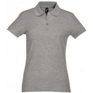 SOLS Dames/dames Passion Pique Poloshirt met korte mouwen (Grijze Mergel)