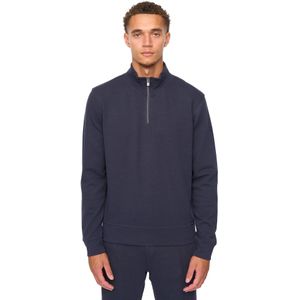Duck and Cover Heren Slellmoore Kwart Rits Sweatshirt (Marineblauw)