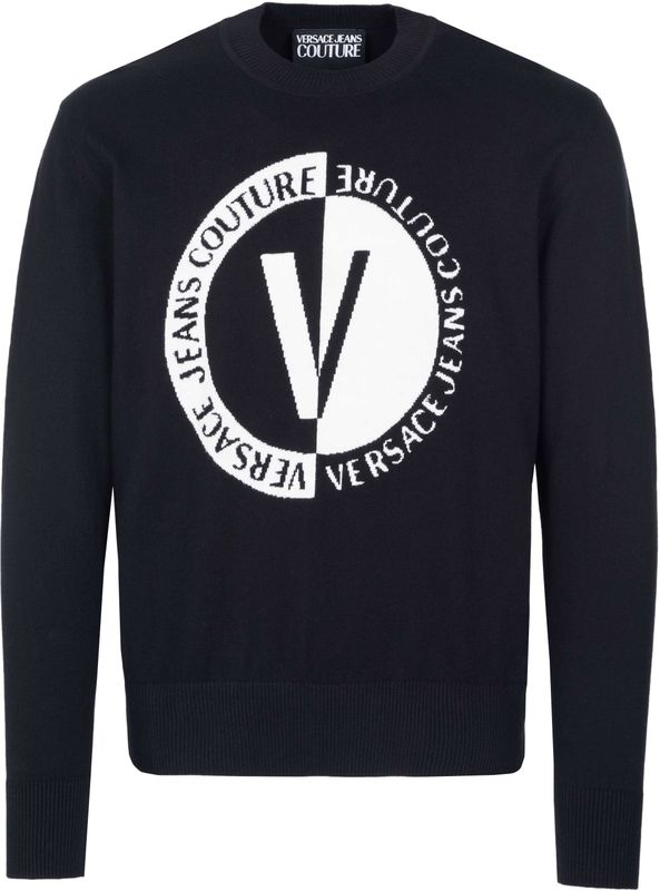Versace Jeans Couture - Coltrui - Zwart - Katoen