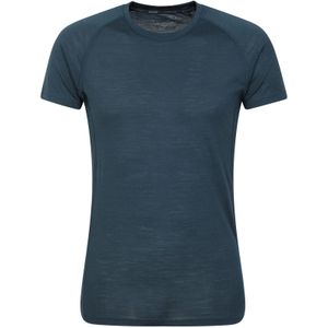 Mountain Warehouse Heren Summit II Base Layer Top (Marine)