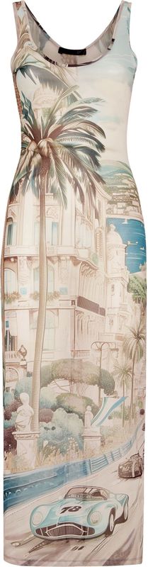 Philipp Plein - Lange Jurk - Veelkleurig - Tule - Dames