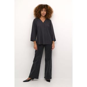 Blouse met lange mouwen Regular fit Black Oyster