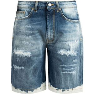 Takeshy Kurosawa shorts Commando Mannen blauw