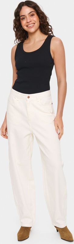 Jersey top Slim fit Blac