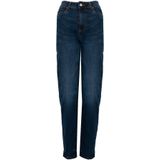 Silvian Heach - Straight Jeans - Navy Blue - Denim - Hoge Taille