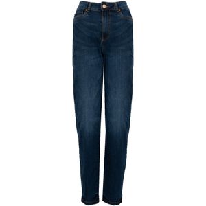 Silvian Heach - Straight Jeans - Navy Blue - Denim - Hoge Taille