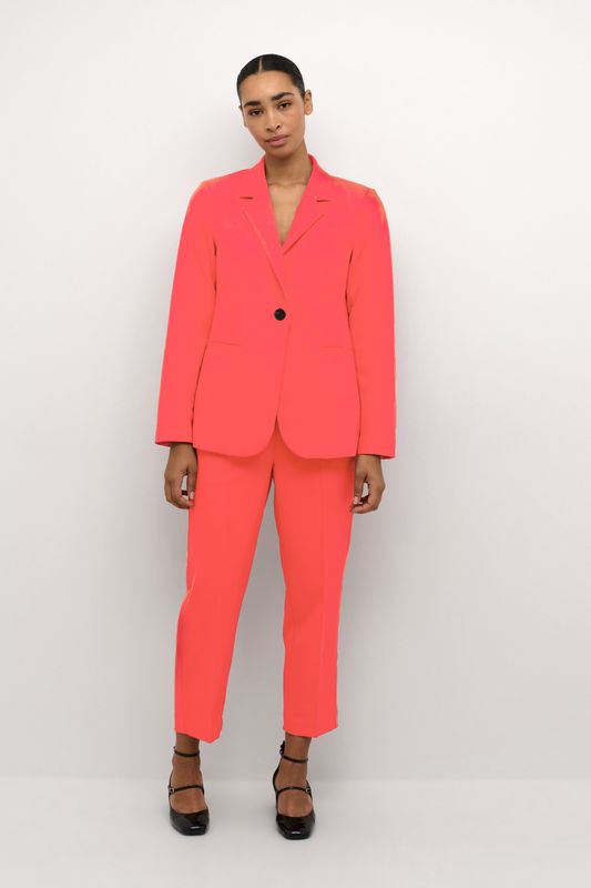 KAFFE - Sakura - Blazer - Effen Kleur - Getailleerde Pasvorm