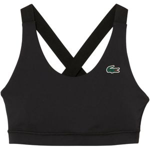 Lacoste Dames/Dames Logo Sportbeha (Zwart)