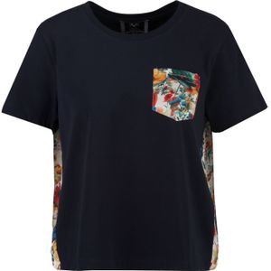 19V69 ITALIA - Shirt - Navy - Tabitha Flower