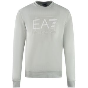 EA7 Box Logo Oyster Mushroom Sweatshirt