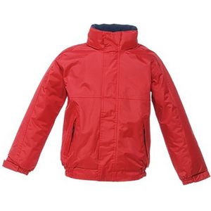 Regatta Kinderen/kinderen Waterdicht Windproof Dover-jasje (Klassiek rood/navy)