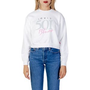 Women's Levis Graphic Vintage Crew Sweatshirt in White