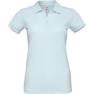 SOLS Dames/dames Perfect Pique Poloshirt met korte mouwen (Romig Blauw)