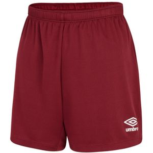 Umbro Dames/Dames Club Logo Shorts (Nieuw Claret)