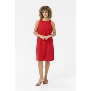 Jurk A-shape red