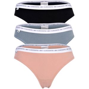 Lacoste - 3-Pack Stretch Cotton String Briefs - Multi kleur