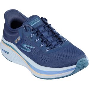 Skechers Performance Go Run Elevate 2.0 Banyan Textiel Dames Sneakers Marineblauw/Groenblauw
