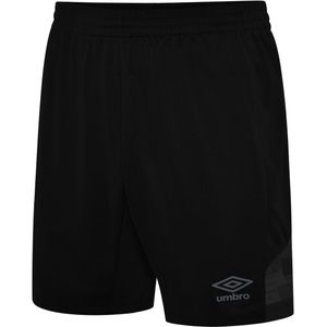 Umbro Heren Vier Shorts (Zwart/Koolstof)