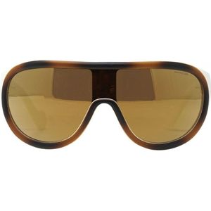 Moncler ML0047 52G 00 White Sunglasses