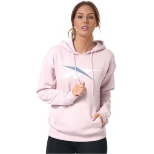 Reebok Training Essentials Vector hoodie voor dames, bessenrood